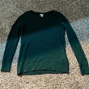 L.L Bean Cable Knit Sweater Size Small